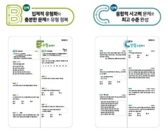 2025 쎈B 중1 1 중1 2 교재 리뷰와 답지 모음집_17