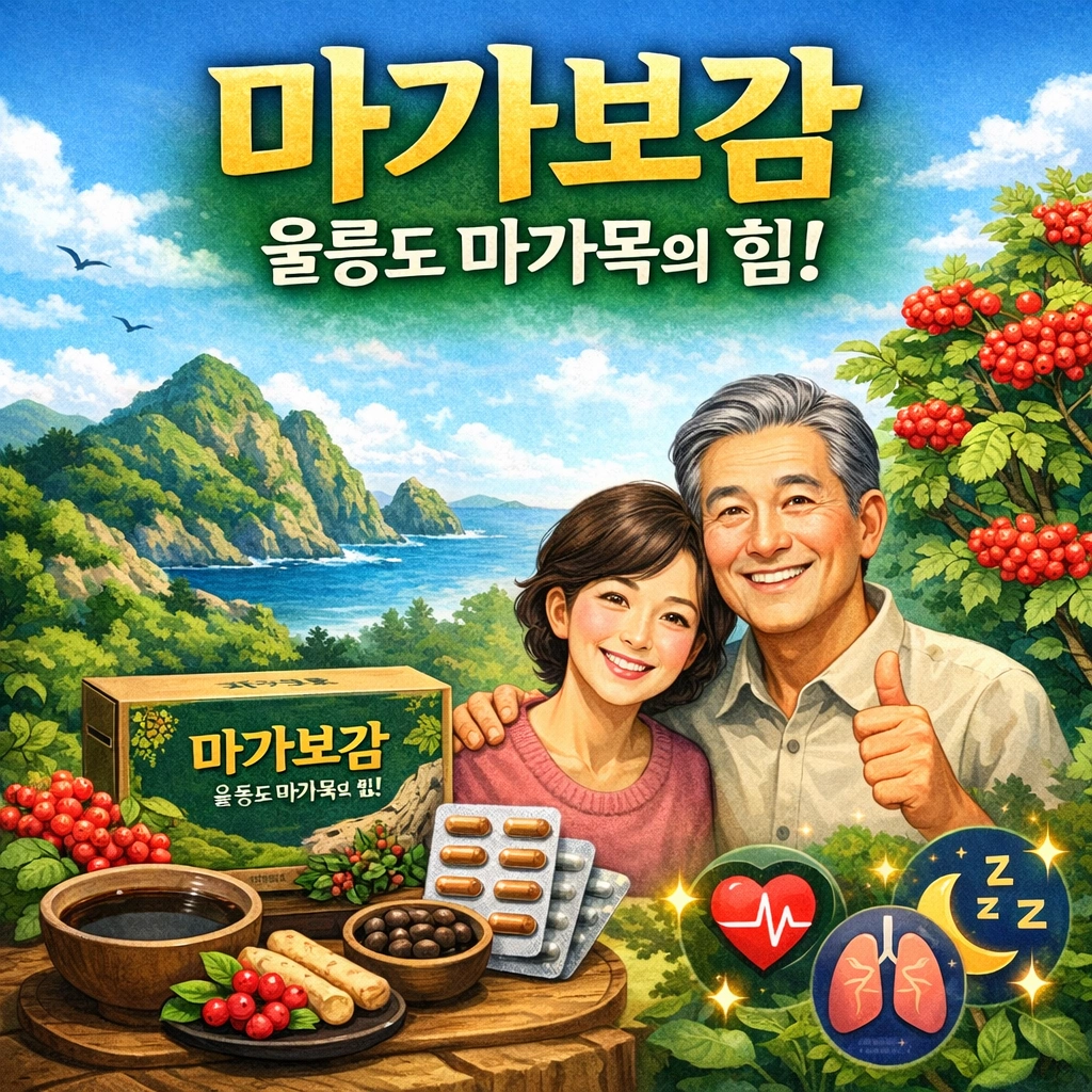 마가보감, 울릉도 마가목의 힘을 담은 기력 회복 솔루션
