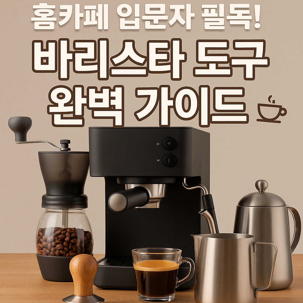 바리스타 도구