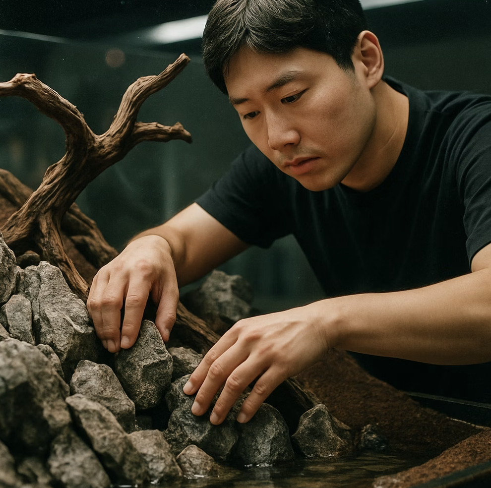 땅과 물의 경계를 만들다