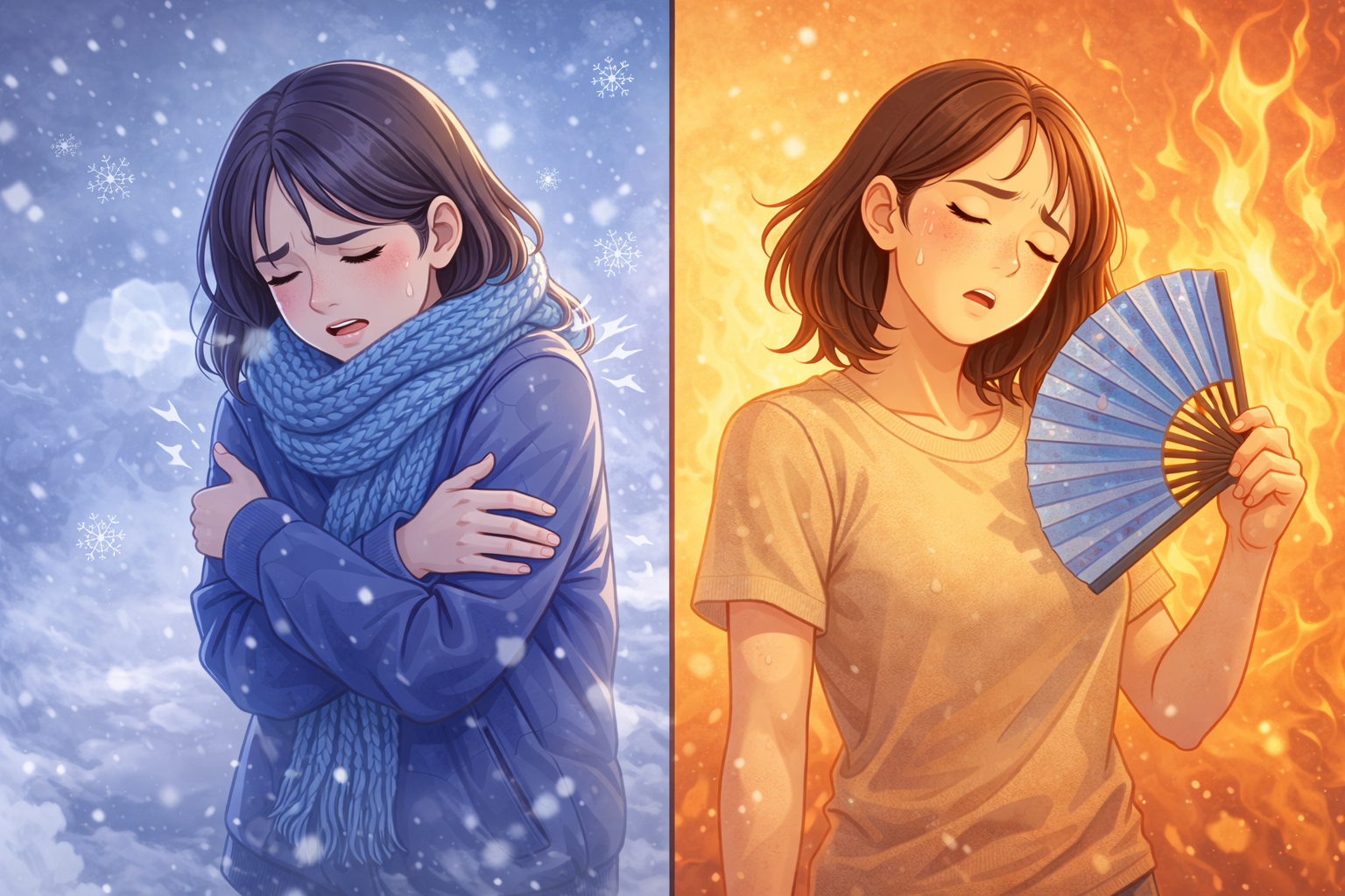 같은 음식을 먹어도 속이 다릅니다,