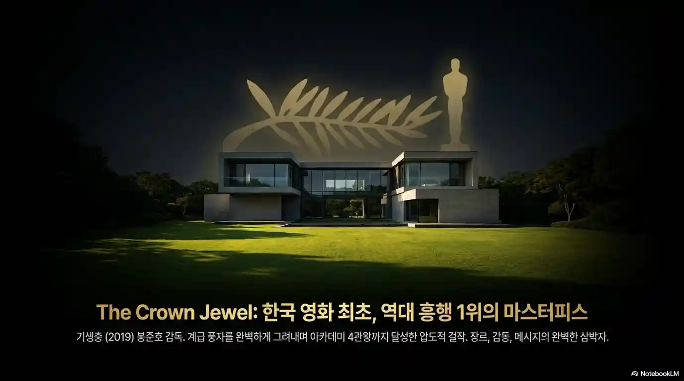 칸영화제 황금종려상 수상작인 한국 영화 기생충