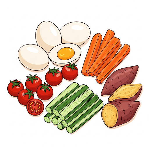 건강한간식 사진