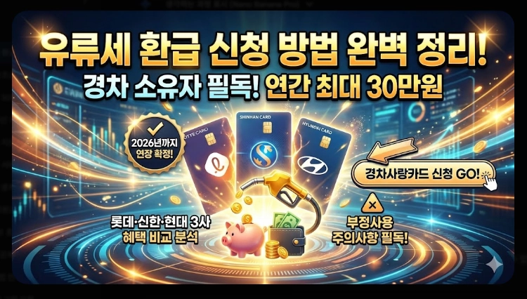 유류세 환급 신청