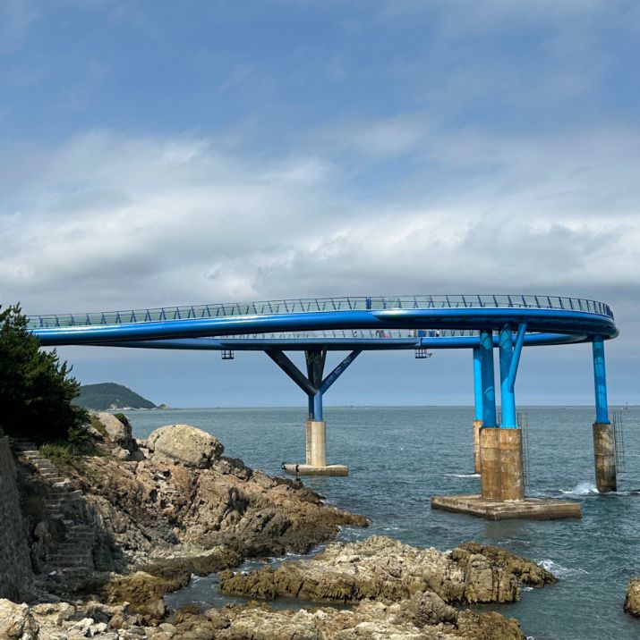 청사포다릿돌전망대