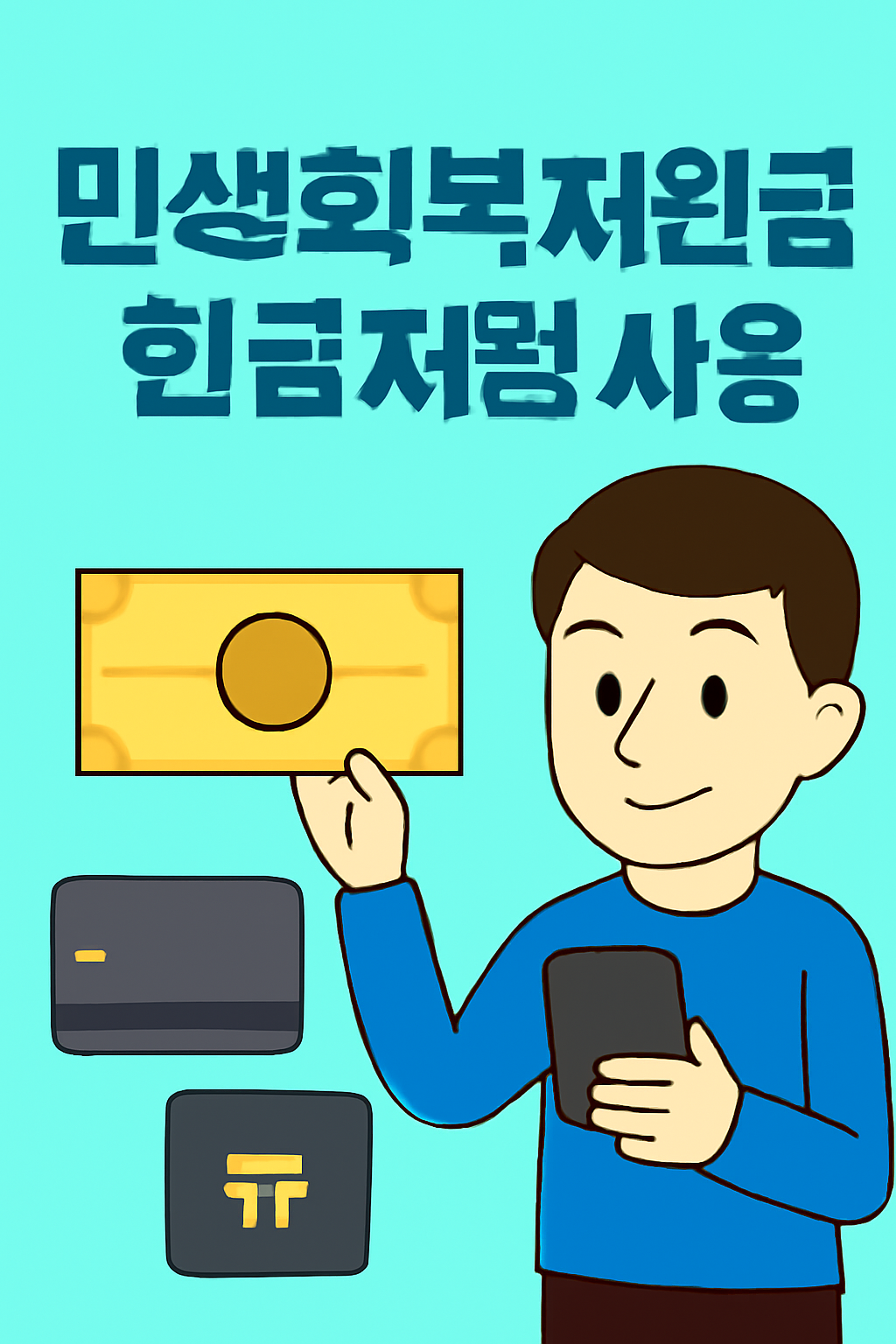 민생회복지원금 현금처럼 사용하는 방법 문의