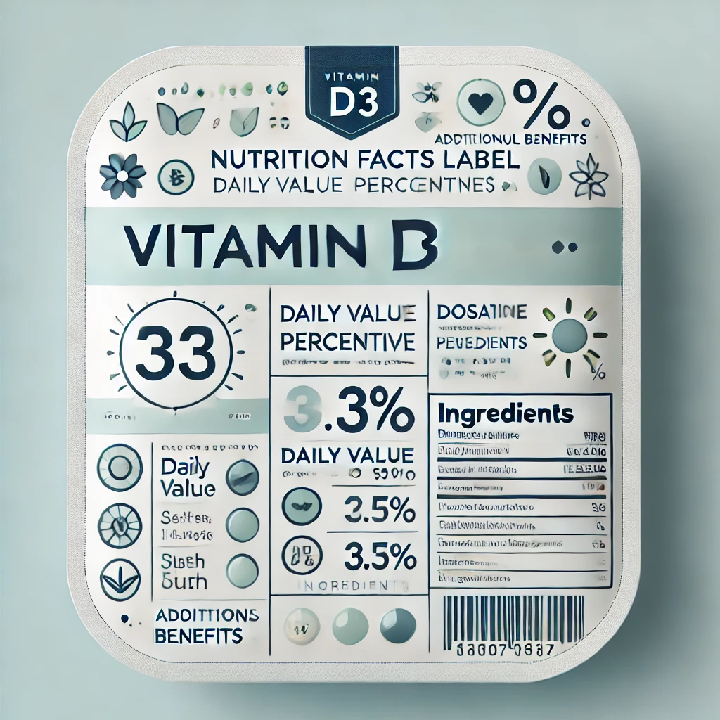 비타민 D3의 효능 및 부작용과 하루 권장량 알아보기