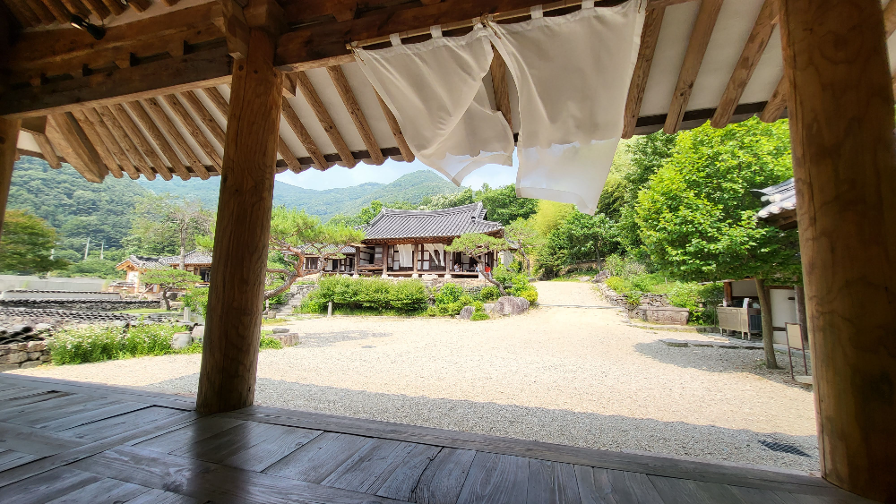 아원고택 2층 한옥 실내 모습