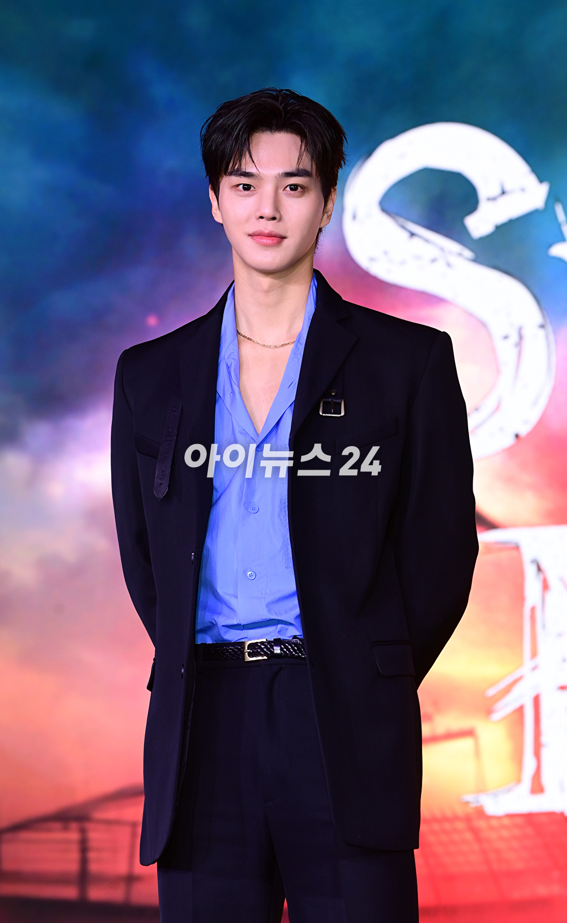 배우 송강이 30일 오전 서울 성동구 성수동 에스팩토리에서 열린 넷플릭스 오리지널 드라마 '스위트홈' 시즌 2 제작발표회에 참석하고 있다.[사진=정소희 기자]