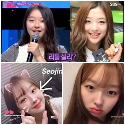 강서진-k팝스타-출연-당시-사진-셀카-사진