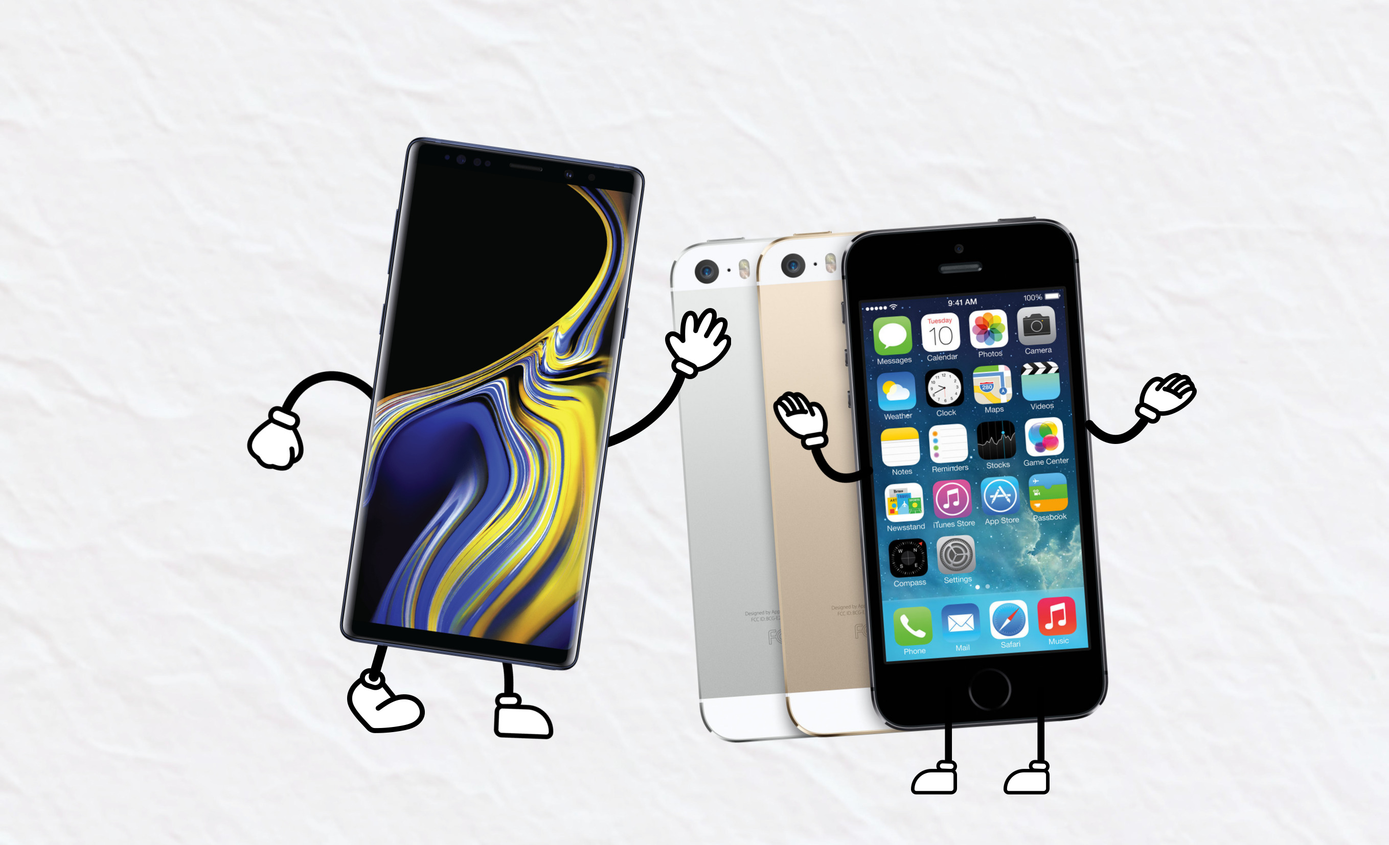 최고의 기술력을 가진 프리미엄 스마트폰 브랜드, 삼성 갤럭시 그리고 애플 아이폰