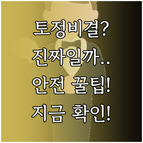 무료 토정비결 신뢰도를 높이는 안전 ..