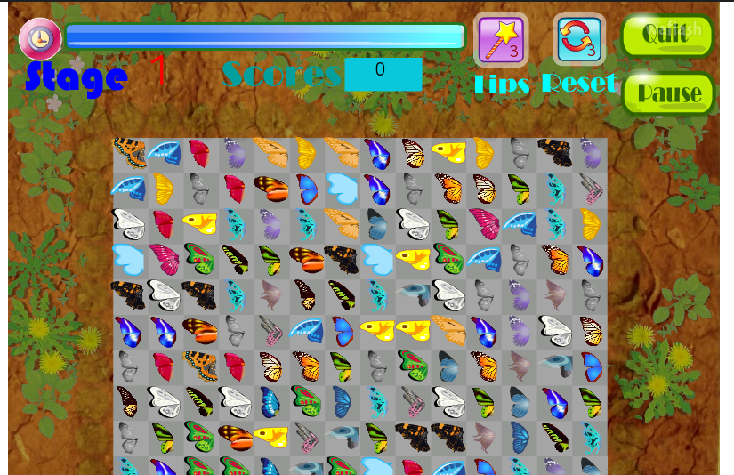 나비 짝 맞추기 게임 사이트
