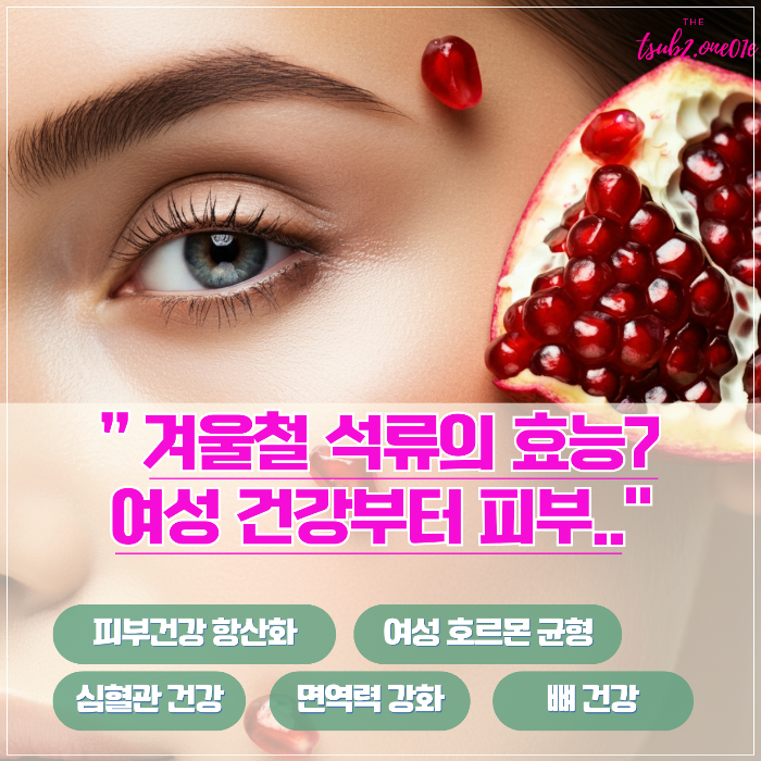 겨울철 석류의 효능7가지