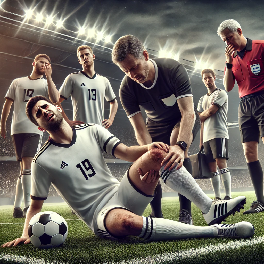 세계 프로 축구 선수들이 겪는 부상유형과 방문 병원정보