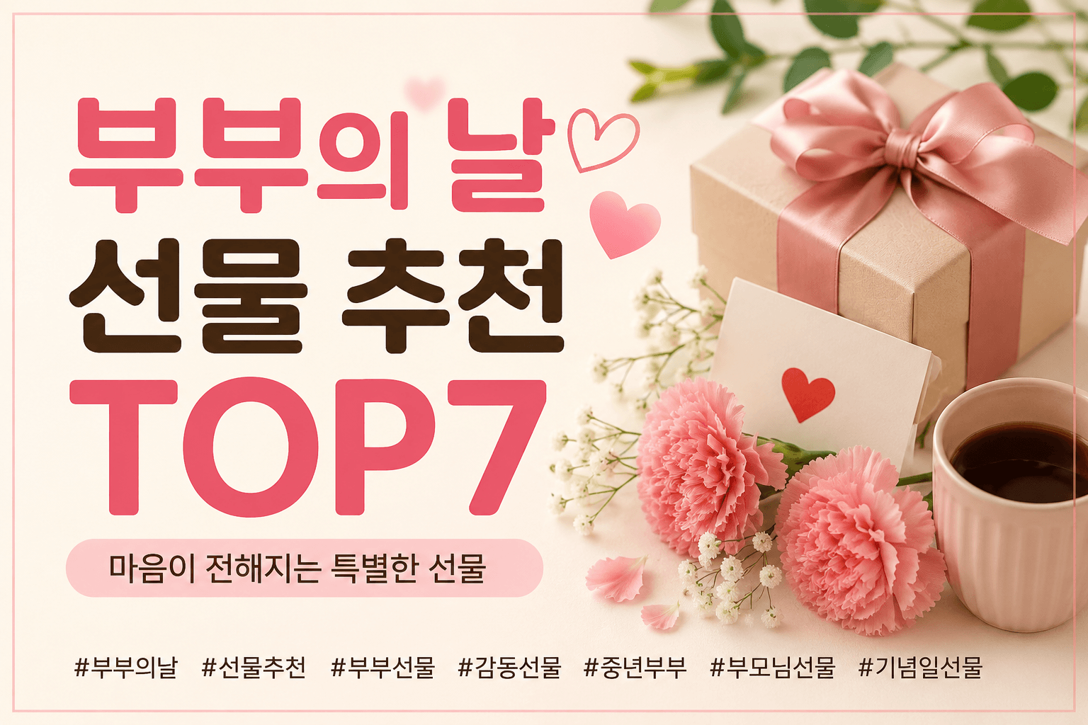 부부의 날 선물 추천 TOP7