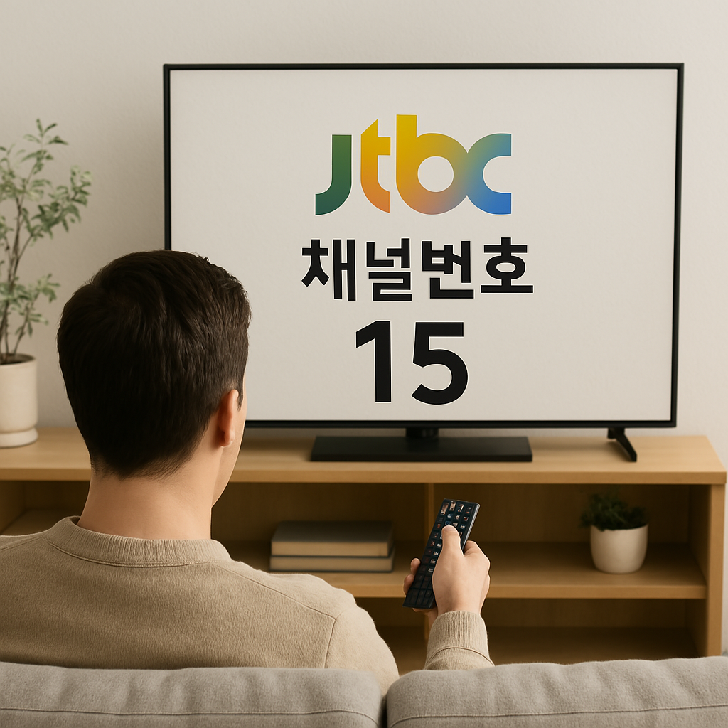 JTBC 채널번호