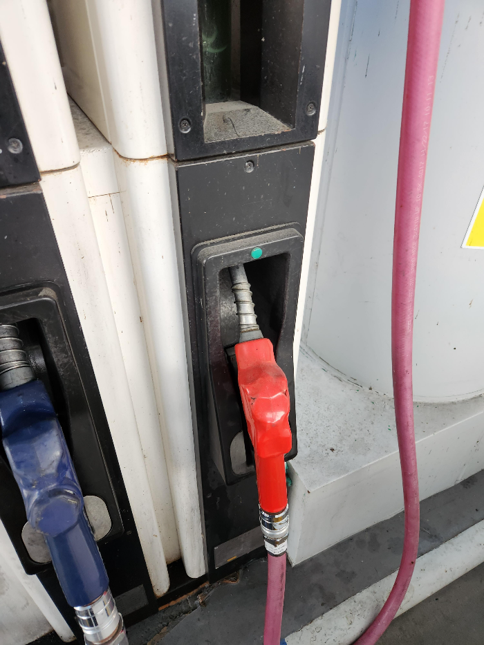 고급휘발유-주유소