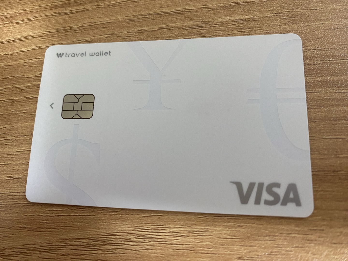 트래블월렛실물카드