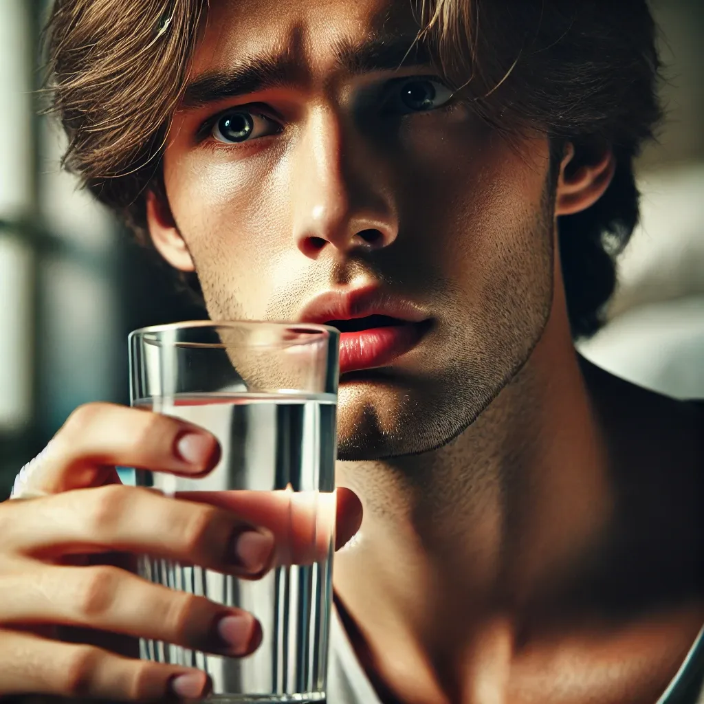 지나치게 갈증을 느끼는 사람의 모습, 당뇨 초기 증상