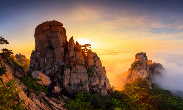 북한산 등산코스 지도