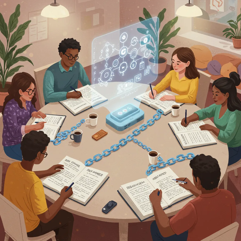 블록체인, 일상 속 노트처럼! 평범한 비유로 완벽 이해 도전