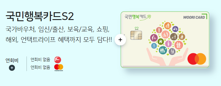 국민행복카드 카드사별 혜택 조건 알아보기 (롯데, KB 국민, 삼성, 우리, IBK, 신한, NH농협 비씨)