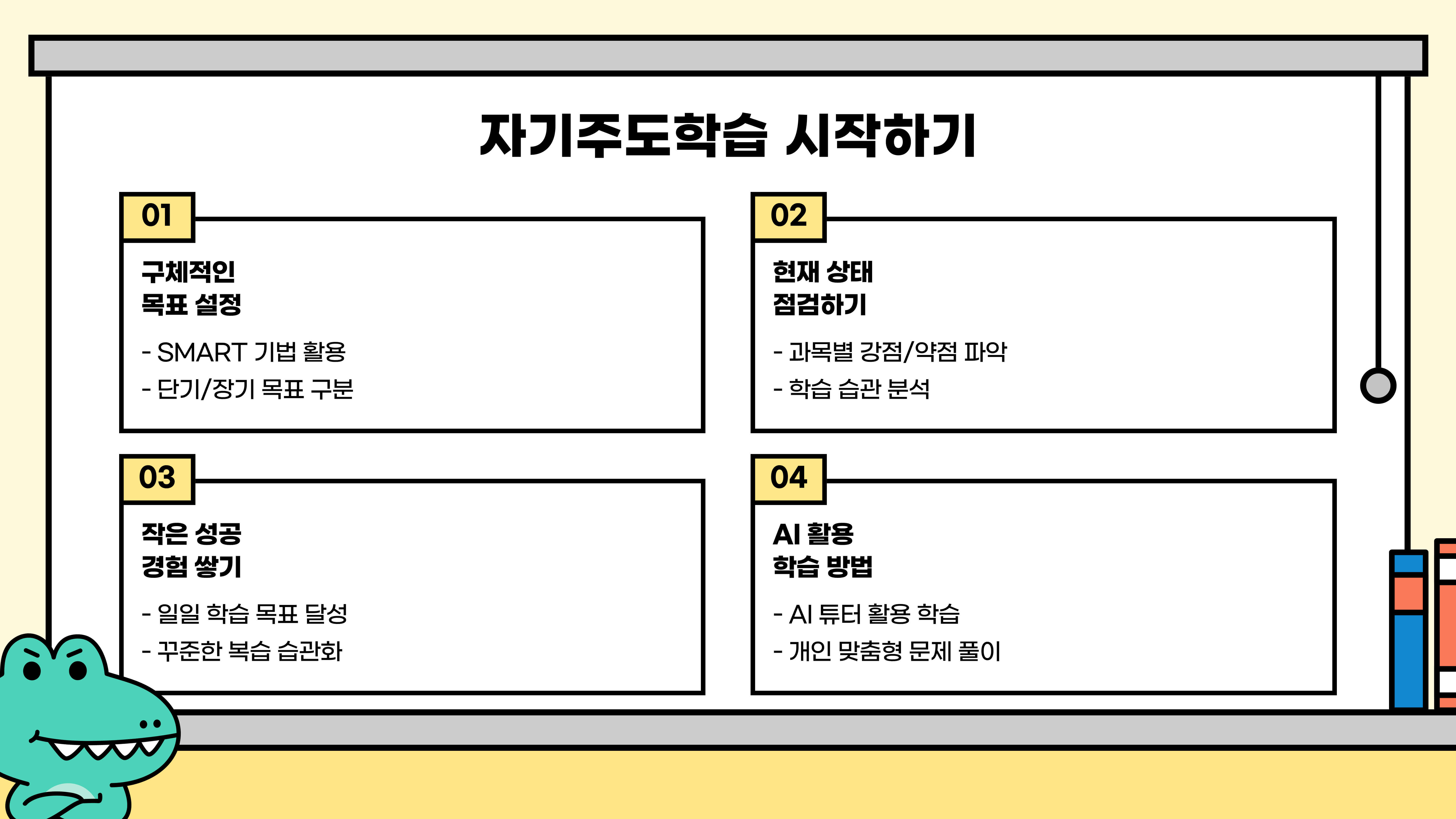 중학생 자기주도학습 : 성공적인 학습을 위한 전략과 팁