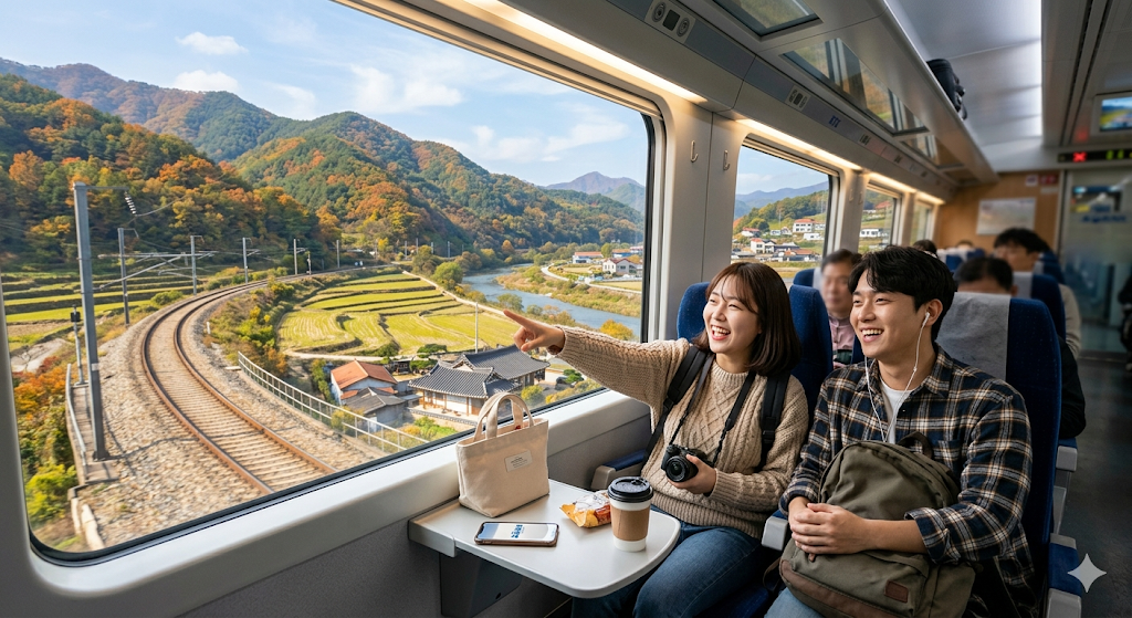 국내 기차 여행 추천 코스 (감성, 풍경, 편안함 모두 잡는 여행 방법)
