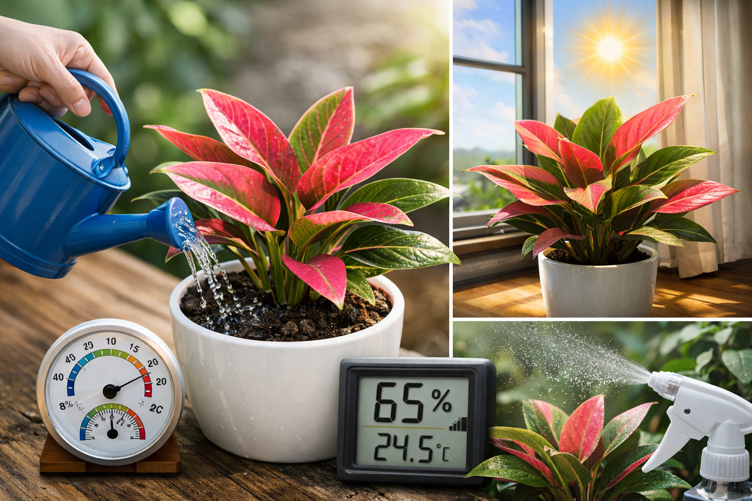 시암루비 식물 키우기