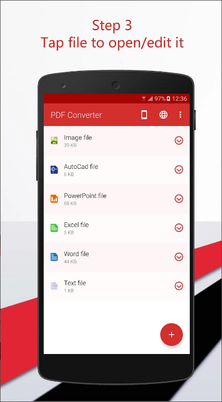PDF Converter, 이미지를 PDF 변환하기, PDF를 Excel로 변환하기