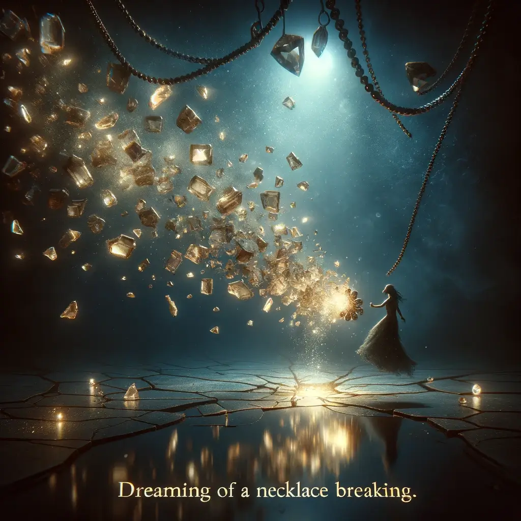 목걸이 끊어지는 꿈 해몽 해석