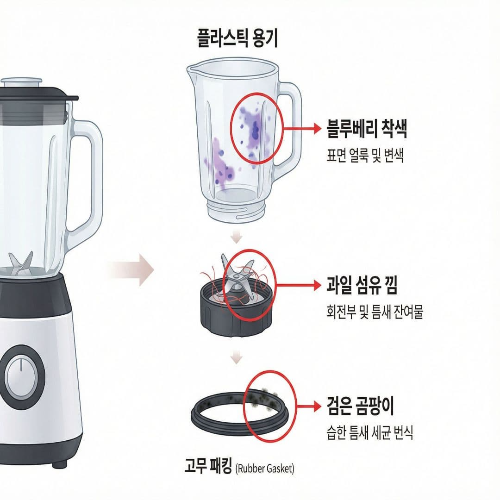 주방 믹서기·블렌더 청소, 위생적으로 관리하고 오래 쓰는 법