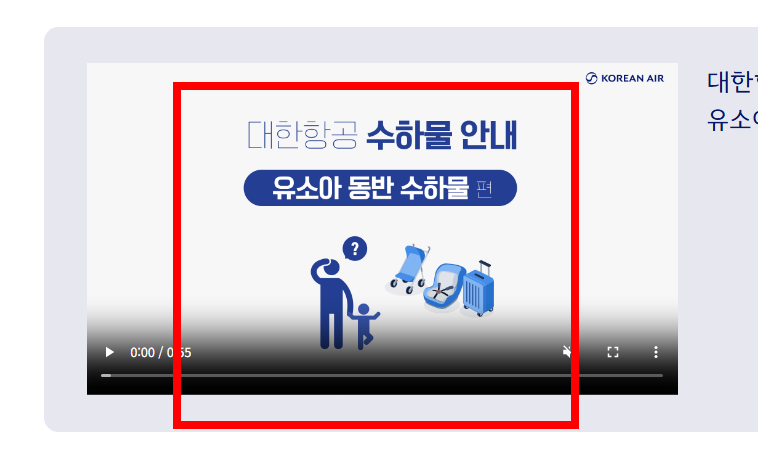 대한항공 수화물 규정 알아보기