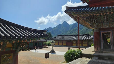 속초 신흥사 : 설악산의 숨결과 통일의 염원이 머무는 곳 설악산의 깊은 산문을 지키는 천년 고찰