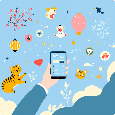 2026년 신년운세 무료 이미지