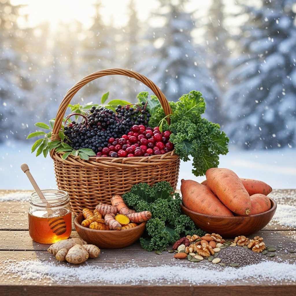 겨울철 면역력 높이는 슈퍼푸드 7가지