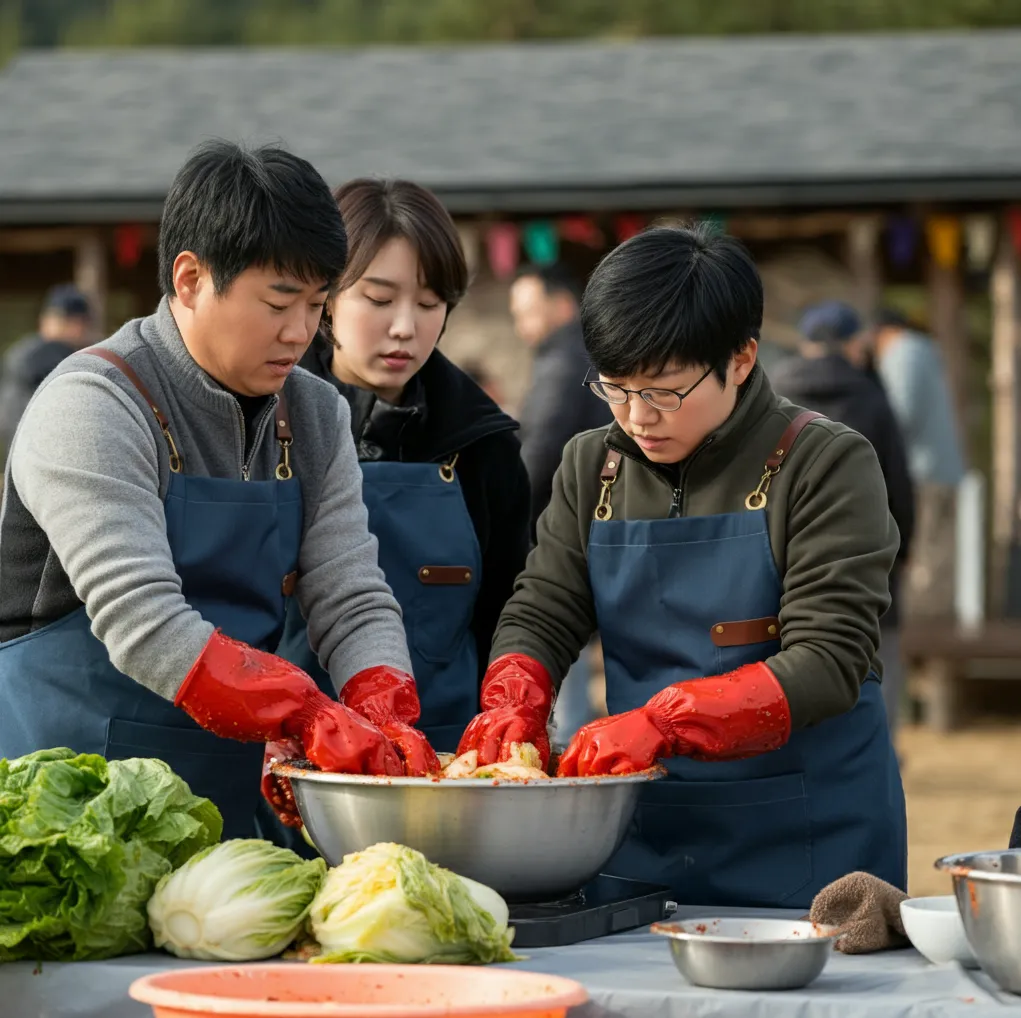 진부김장축제에서-김장체험하는-한국가족05