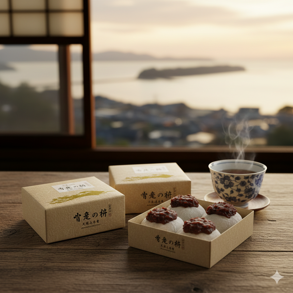 부드럽고 쫄깃한 식감이 일품인 치에노모치 떡