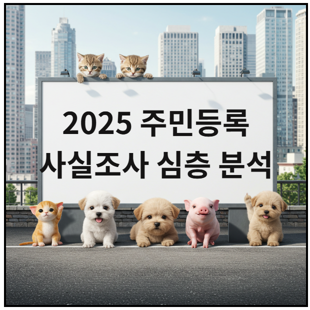 2025 주민등록 사실조사 심층 분석
