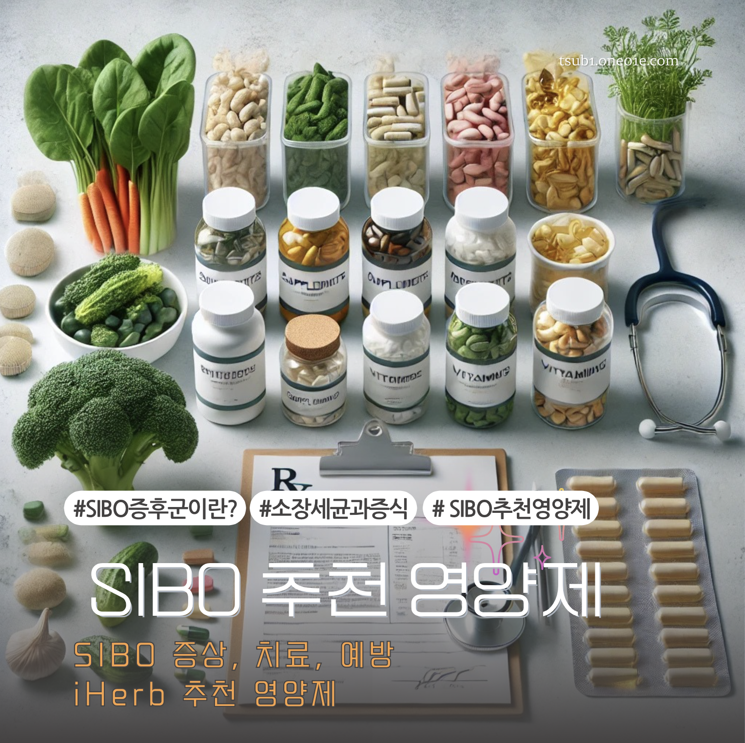 SIBO 증후군: 증상, 치료, 예방 및 iHerb 추천 영양제