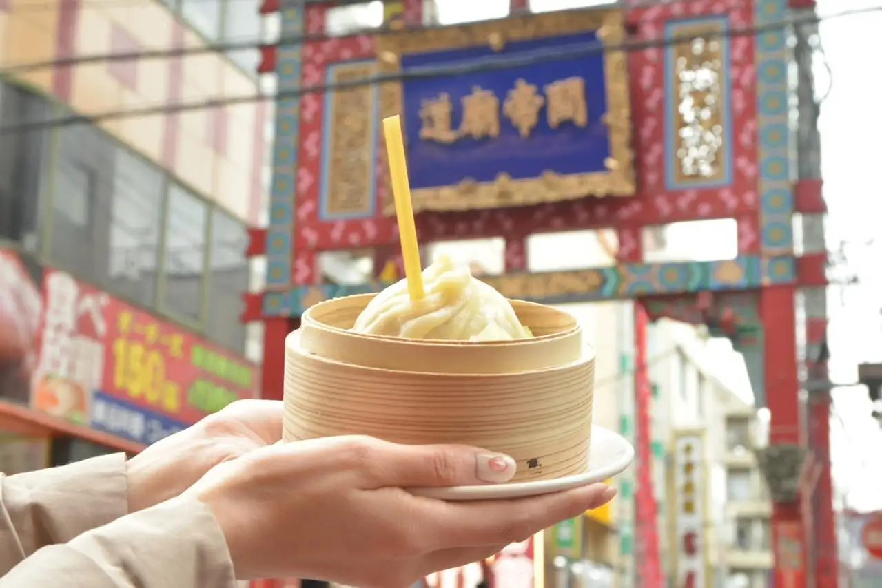 요코하마 차이나타운 샤오롱바오