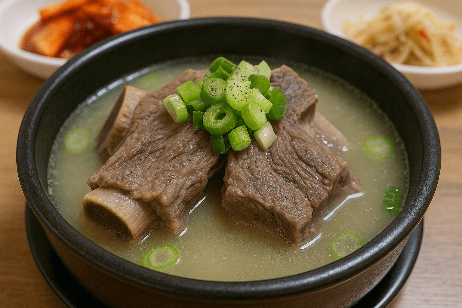 갈비탕 클로즈업