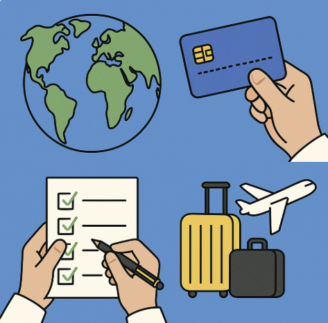 해외에서 신용카드 사용 시 반드시 확인해야 할 체크리스트 관련 사진