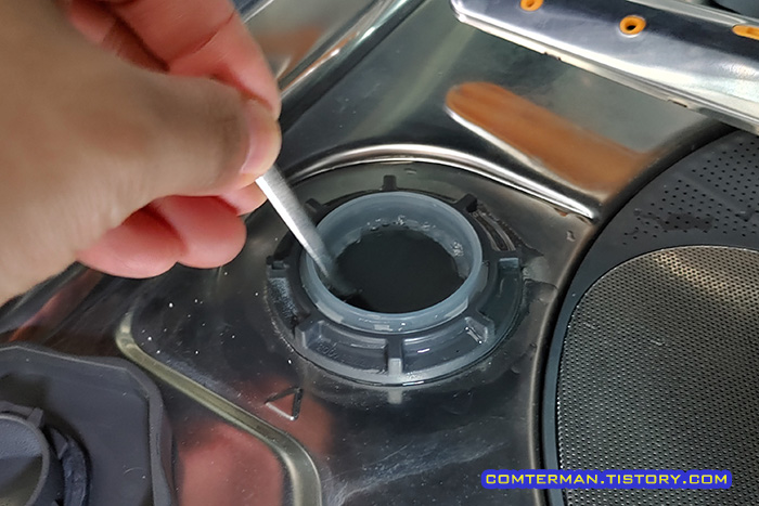 LG 식기세척기 연수장치 소금 보충 요령