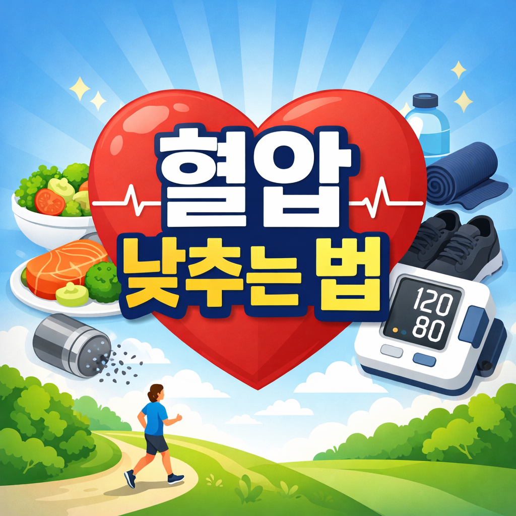 혈압 낮추는 법