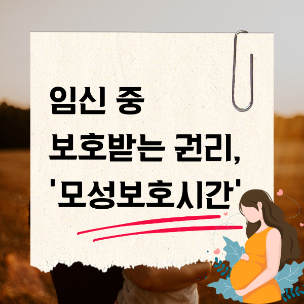 모성보호시간