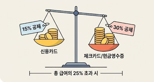 연말정산 공제율을 높이는 전략