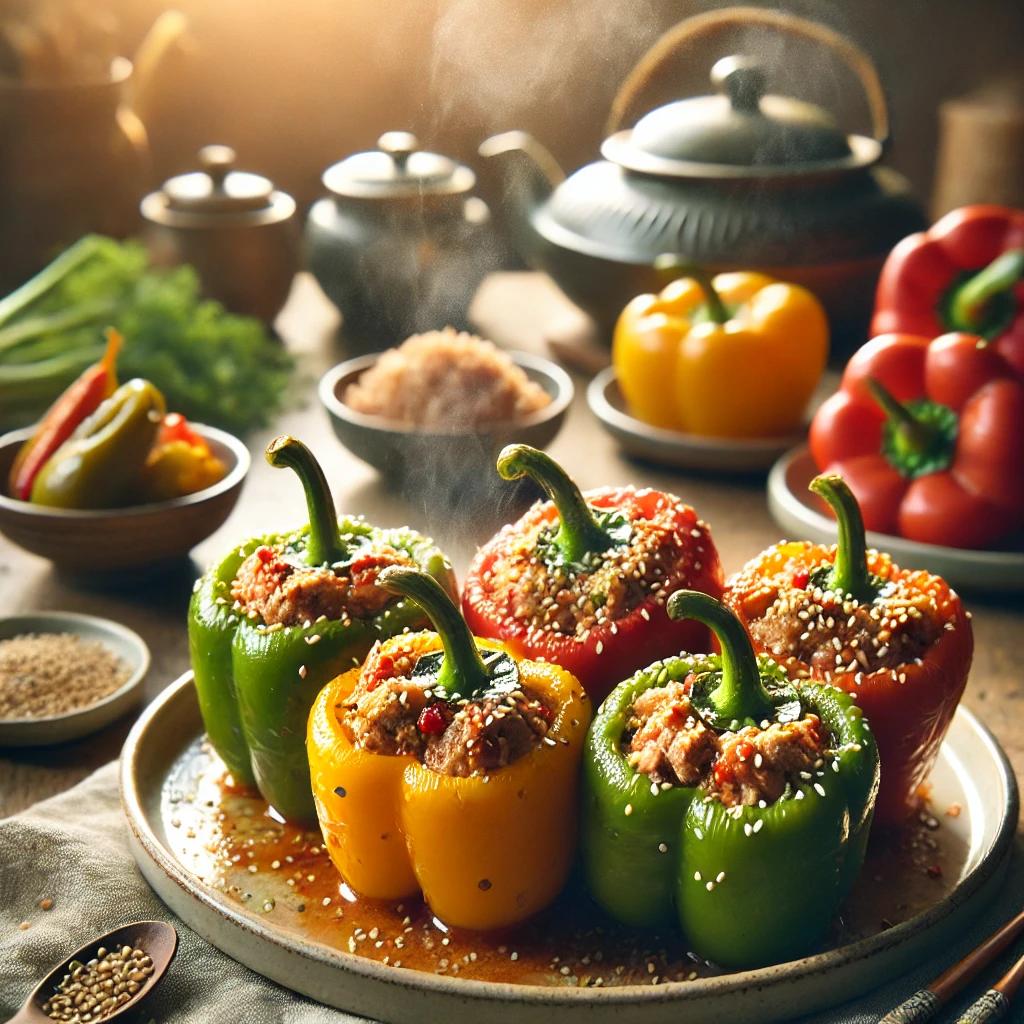 전자레인지 5분반찬 꽈리고추찜