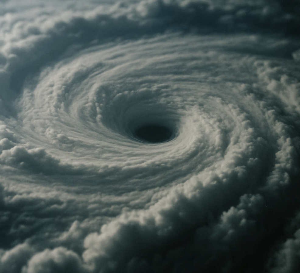 폭풍 속 고요한 중심&amp;#44; 태풍의 눈